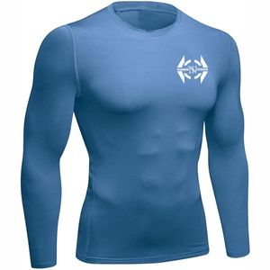 เสื้อรัดกล้าม MMA ดีไซน์ล่าสุด คุณภาพสูง สำหรับผู้ชาย ไซส์ใหญ่ ระบายอากาศได้ดี ป้องกันแสงแดด UPF50 แห้งเร็ว ผลิตจากผ้าสแปนเด็กซ์/โพลีเอสเตอร์ - Product Image 1