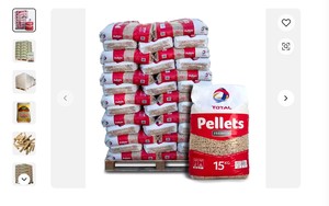 Pellets de Madera Natural de Pino, Combustible de 6 mm y 8 mm, Briquetas de Calefacción en Bolsa para Estufa y Caldera - Product Image 6