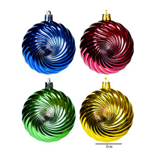 ชุดเครื่องประดับคริสต์มาสขนาด 8 ซม. 12 ชิ้น รูปทรงคละแบบ - Product Image 4