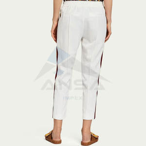 Pantalons de jogging à jambe droite, surdimensionnés, confortables, décontractés, pour femmes, couleur unie, style ample, pantalon de survêtement avec cordon de serrage - Product Image 5