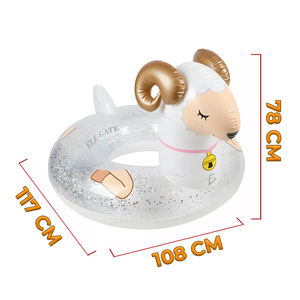 Ciambella Gonfiabile a Forma di Pecora: Divertimento e Stile per Attività Acquatiche - Product Image 2