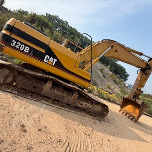 Peinture originale d'excavatrice CAT 320BL avec système moteur stable, excavatrice Caterpillar 320BL 320CL d'occasion en bon état - Product Image 1