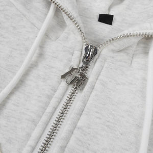 Sudadera con capucha extragrande personalizada para hombre, estilo urbano, informal, cálida para invierno, diseño liso de algodón. - Product Image 5