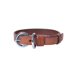 Collar de gato para perro hecho a mano Premium de lujo clásico suave duradero cuero de vaca genuino cómodo ajuste ajustable para mascotas personalizado - Product Image 1