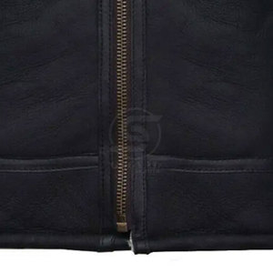 Wholesale Latest Design <b>Men</b> Winter <b>Jacket</b> Best Quality Top Selling <b>Men</b> <b>Shearling</b> Leather <b>Jacket</b> For Online Sale - Product Image 6
