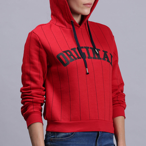 Sweat à capuche à manches longues Slim Fit pour femmes de haute qualité décontracté pour les vêtements d'hiver en gros - Product Image 4