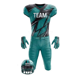 Uniforme de football américain unisexe sur mesure de haute qualité, short 100% polyester, séchage rapide, propriétés antibactériennes incluses - Product Image 4