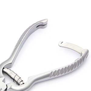 Cortaúñas profesional de acero inoxidable, barril de acero inoxidable de alta calidad, con resorte, para uñas gruesas y mutadas - Product Image 4