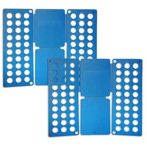 Lot de 2 organiseurs de vêtements pliables pour t-shirts, type vertical, pour armoire, design pliable pratique - Product Image 3