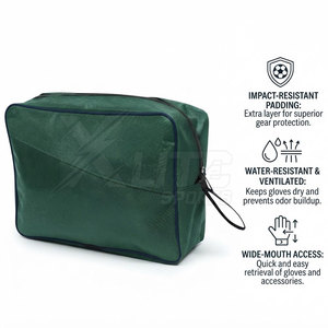 Sac de transport sportif haut de gamme avec compartiment pour équipement de gardien de but, design personnalisé pour équipe, pour chaussures de football, gants et objets personnels - Product Image 3