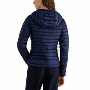 Chaqueta Acolchada de Moda para Mujer 2024, Transpirable, Impermeable, con Capucha, Bordado de Letras Personalizable, Poliéster de Alta Calidad - Product Image 6