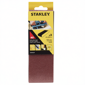 Bandes abrasives Stanley 60x400mm pour ponceuse à bande Bosch, lot multiple, catégorie de produit : disques abrasifs - Product Image 2