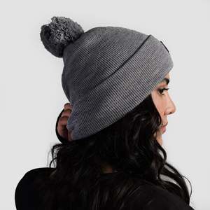 Bonnet GA Pom en gris, style sportif - Product Image 2