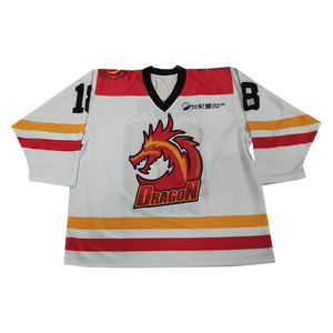 Uniformes Deportivos Personalizados por Sublimación, Camisetas de Equipo OEM con Nombre y Número, Camisetas de la Liga de Hockey sobre Hielo para Jóvenes y Adultos - Product Image 1