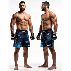 Ropa de MMA, pantalones cortos sublimados personalizados y pantalones cortos de lucha MMA para No Gi Jiu Jitsu Kimono de Jiu Jitsu práctica diaria - Product Image 6