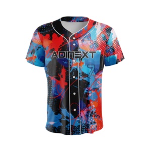 High Quality Custom Men's Sportswear Hot Selling Soft Fabric <b>Baseball</b> Softball Jersey Breathable Embroidered Sublimation Jersey - Product Image 4