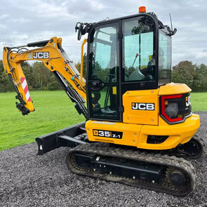 Nueva Miniexcavadora Hidráulica Pequeña JCB 35Z-1 con Giro de Cola Cero y Alto Rendimiento de Excavación - Product Image 1