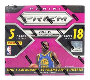 La Promo 2018 19 Panini Prizms Fast Break Basketball Box Papier Personnalisé - Product Image 1