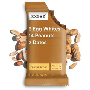 RXBAR Protein <b>Bars</b>, 12g Protein, Gluten Free <b>Snacks</b>, Peanut Butter (6 Boxes, 30 <b>Bars</b>) - Product Image 2