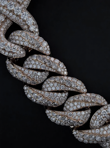 Cadena cubana Iced Out con diamantes de moissanita VVS, joyería de moda de lujo estilo Hip Hop Bling para hombre - Product Image 2