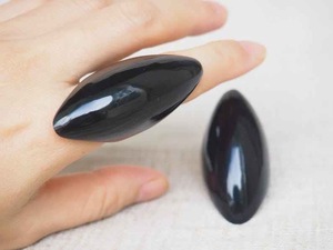 Buffalo Horn Ring Polished Party Ware Jewelry for Wedding Anniversary Hot Sale Color Natural Horn - Product Image 3