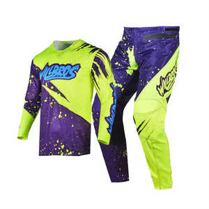 Custom Motorbike Suit Two Piece Racing Set OEM Off <b>Road</b> Riding Gear with Breathable Fabric - Product Image 1
