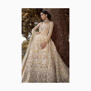 Nouvelle arrivée 2024 robes de mariée de mariage pakistanais inde pour les femmes du fournisseur indien disponible au prix de gros - Product Image 3