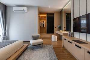 แผ่นไม้อัดโปร่งแสงสีเทาเงินธรรมชาติ100% แผ่นไม้อัดหินที่มีความยืดหยุ่นปรับแต่งได้สำหรับการตกแต่งภายในรูปแบบบล็อกหินอ่อนธรรมชาติ - Product Image 2