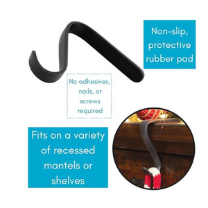 ที่แขวนถุงเท้าคริสต์มาส DCI SH032 สีเงิน ทำจากอะลูมิเนียม สำหรับตกแต่งบ้าน สามารถปรับแต่งสีและดีไซน์ได้ ราคา - Product Image 6