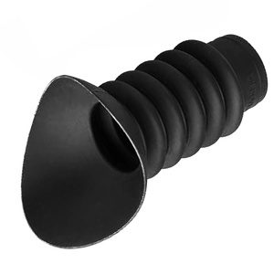 Cubierta de extensor de lente ocular de goma plástica de silicona de metal para diámetro exterior de 38-48mm - Product Image 6