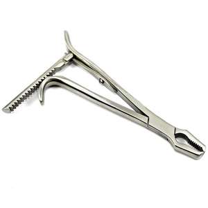 Pince de maintien d'os de couloir en acier inoxydable allemand de qualité supérieure de 17 \ "avec instrument manuel à cliquet - Product Image 6