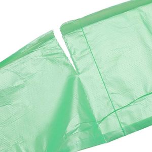 Rollo de bolsa de basura desechable personalizada de fábrica OEM, bolsa de plástico reciclable para residuos de cocina con sello de estrella disponible en opciones coloridas - Product Image 3