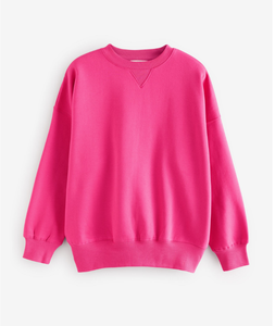 Sudadera de Cuello Redondo de Manga Larga para Mujer, 100% Algodón, Color Liso, Precio al por Mayor, Personalizada OEM para Invierno - Product Image 4