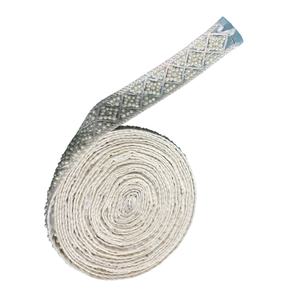 Cintas de encaje de diseñador de alta calidad bordadas 2025, encaje con cuentas para el cuello del vestido a precio mayorista para exportar desde la India - Product Image 1