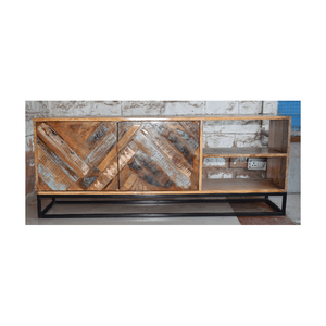 Custom Made Antique Handmade Iron <b>Wood</b> <b>TV</b> <b>Cabinet</b> Luxury Traditional Furniture for Home Office Living Room Indoor for Farmhouse - Product Image 5