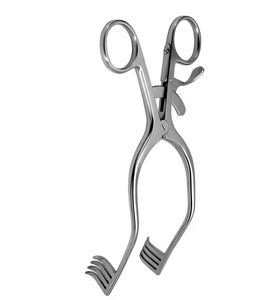 Retractor de auto retención Adson de alta calidad, instrumentos quirúrgicos de retractor cerebeloso Adson de acero alemán - Product Image 5