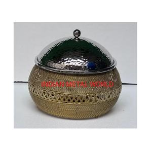 Nouveau design en relief, plat de chauffe-plat en Aluminium de couleur argent pour mariage et hôtel, plat de chauffe-plat décoratif à faible débit - Product Image 5