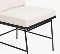Chaise de salle à manger en métal forgé sur mesure, de luxe moderne, pour hôtel, restaurant, appartement, bar, maison, bureau, salle de sport