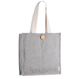 Borsa Tote Riciclata per Bevande, Gadget Promozionale Sostenibile, Portaoggetti Ecologico ed Elegante - Product Image 2