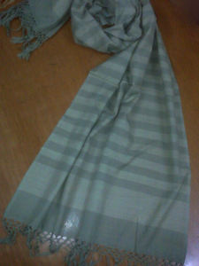 Nuevo algodón Unisex bufanda hilo teñido personalizado Color y tamaño duradero transpirable multiusos - Product Image 6