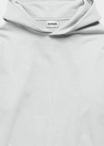 Sweat-shirt à capuche court tendance 2025, personnalisable, en molleton, à épaules tombantes, pour femme, impression sérigraphique - Product Image 3