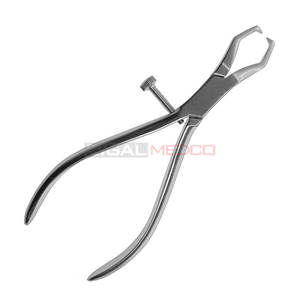 Vente en gros de pinces pour enlever les couronnes dentaires Pince à dents en acier inoxydable Pointe en caoutchouc Extraction médicale orthodontique Instruments médicaux - Product Image 1