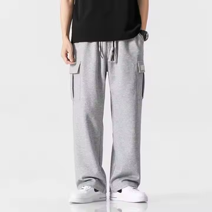 OEM High Quality Unisex Custom Jogger Men With <b>cargo</b> pocket baggy <b>pants</b> Vintage <b>Oversized</b> Men Sweatpants Jogger baggy sweatpants - Product Image 3