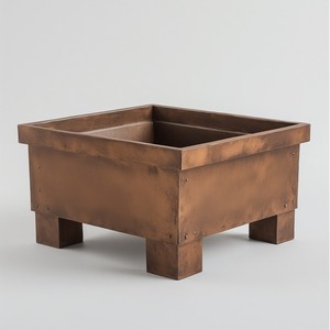 Brasero en métal robuste conçu pour les patios, les jardins et les terrasses, offrant une expérience de feu sûre, contrôlée et durable - Product Image 4