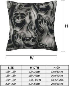 Taies d'oreiller carrées en polyester 100% de haute qualité avec design personnalisé, couleurs et tailles personnalisables pour un usage domestique et hôtelier - Product Image 5