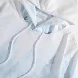 เสื้อฮู้ดสวมหัวผ้าฝ้าย100% โลโก้ที่กำหนดเองสำหรับผู้ชายไม่มีเชือกรูดขนาดใหญ่พิเศษดีไซน์แบบถักลายสีทึบปกเสื้อมีฮู้ดฤดูใบไม้ร่วง - Product Image 3