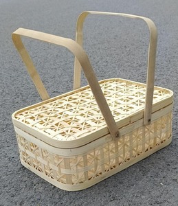 ตะกร้าของขวัญธรรมชาติตะกร้าไม้ไผ่ - Product Image 3