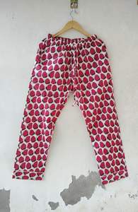 Conjuntos de pijama de algodón puro Stoberi 100% con estampado de bloque de mano, ropa de noche tejida India suave para mujeres, trajes de noche informales para damas de honor - Product Image 4