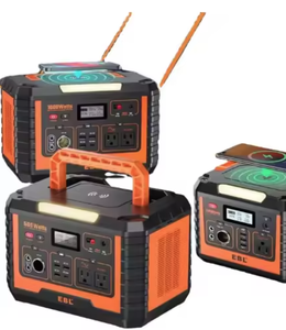 Station d'alimentation solaire portable 200W, crête 2000W avec générateur de batterie, garantie 3 ans pour la vie hors réseau - Product Image 1