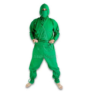 ชุดนินจาสำหรับสวมใส่สบายผ้านุ่มพร้อมตะเข็บเสริมสำหรับการฝึกศิลปะการต่อสู้ - Product Image 5